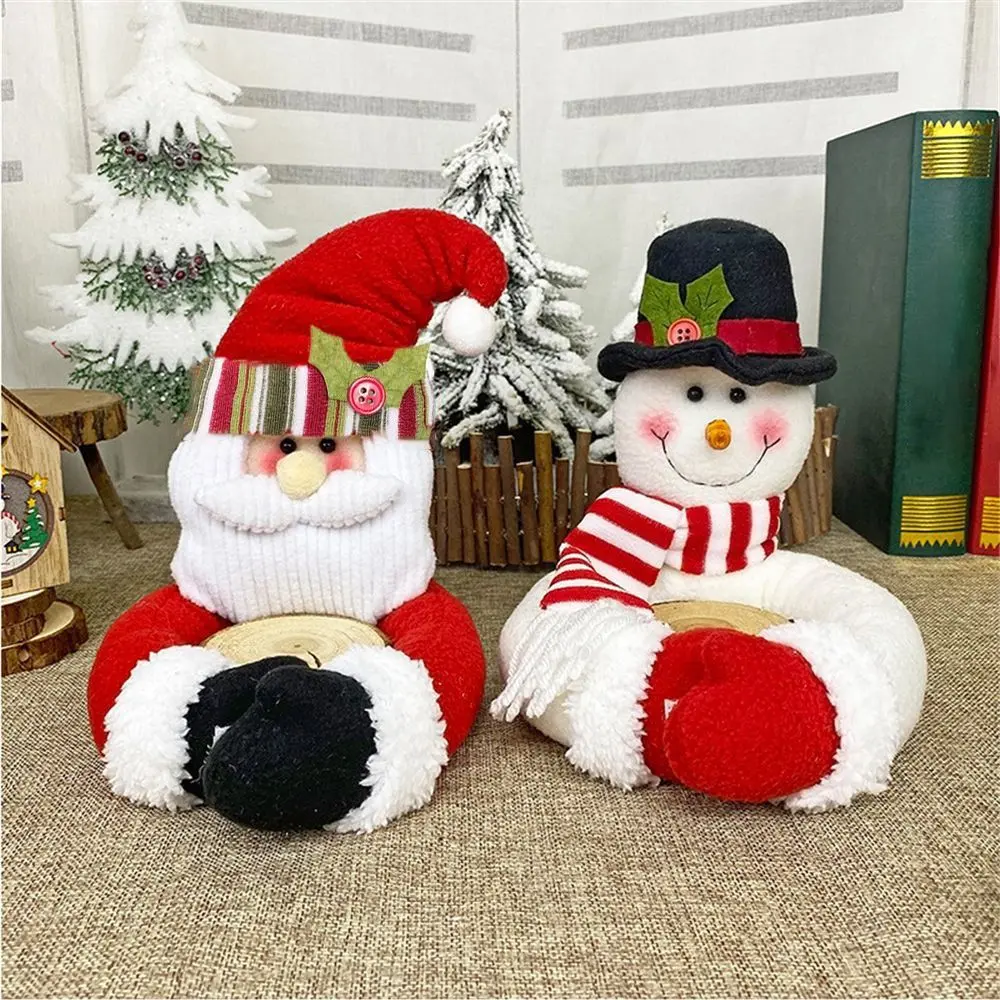 Cartoon Christmas Curtain Buckle Adorable Design Unique Santa Claus Curtain Tieback Decorative Snowman Curtain Holder