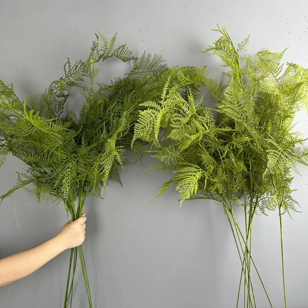 Large Artificial Fern Plant Branches Realistic Real Touch Boston Fern Leaves Handmade Elegant Artificial Asparagus Fern