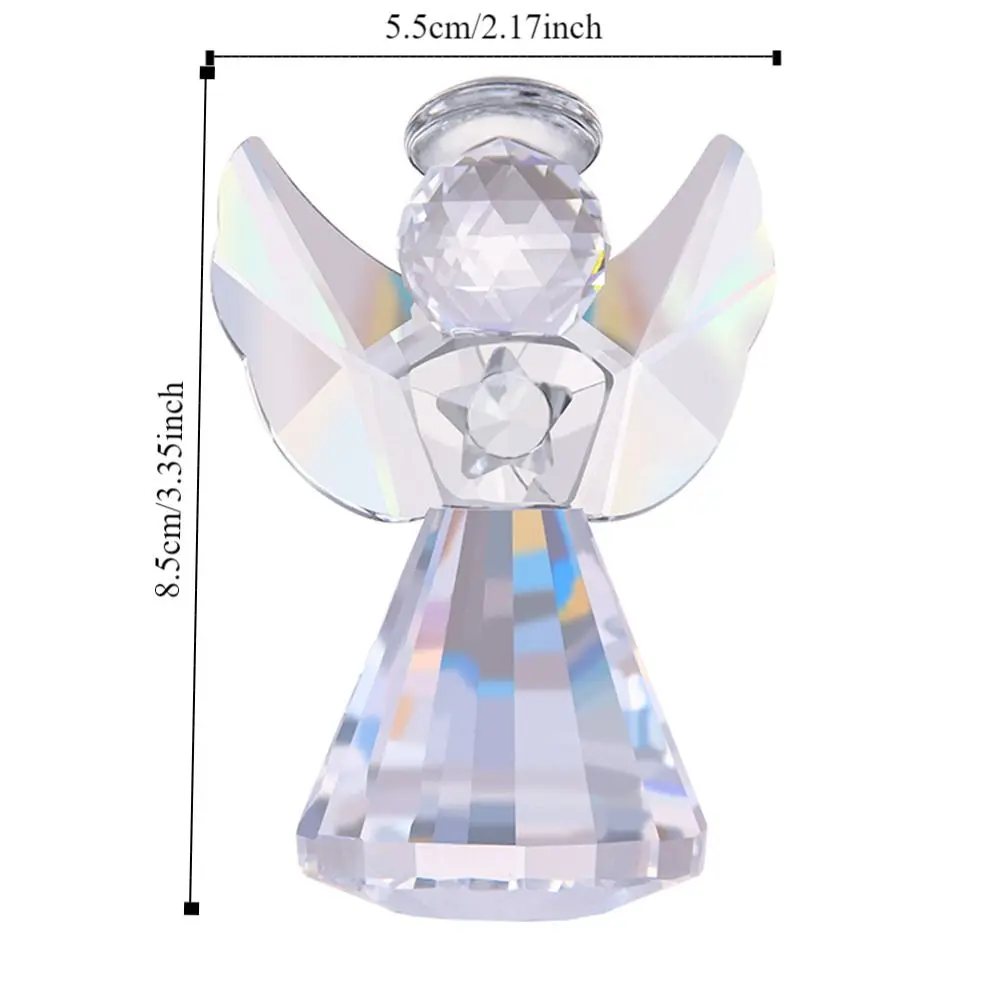 Crafts Guardian Angel Figurine Collecible Creative Table Ornament Mini Paperweight Figurines Collectibles Desktop