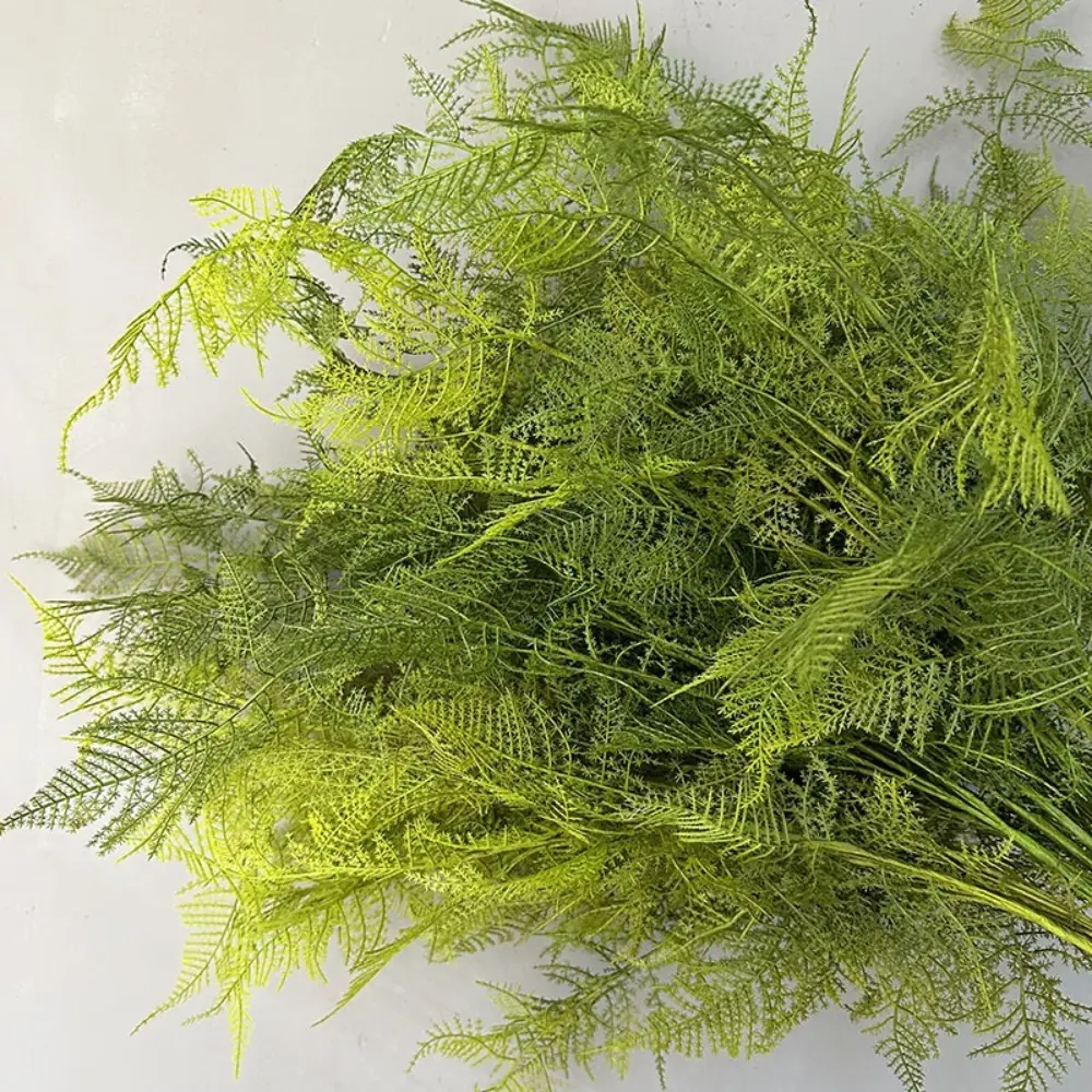 Large Artificial Fern Plant Branches Realistic Real Touch Boston Fern Leaves Handmade Elegant Artificial Asparagus Fern