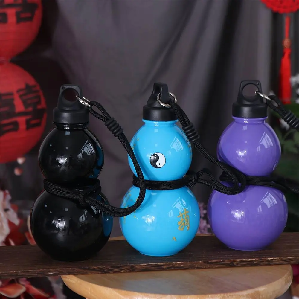 Creative Chinese Style Gourd Water Bottle Large Capacity 800ML Water Cup Sticker DIY Vintage Kettle Sport