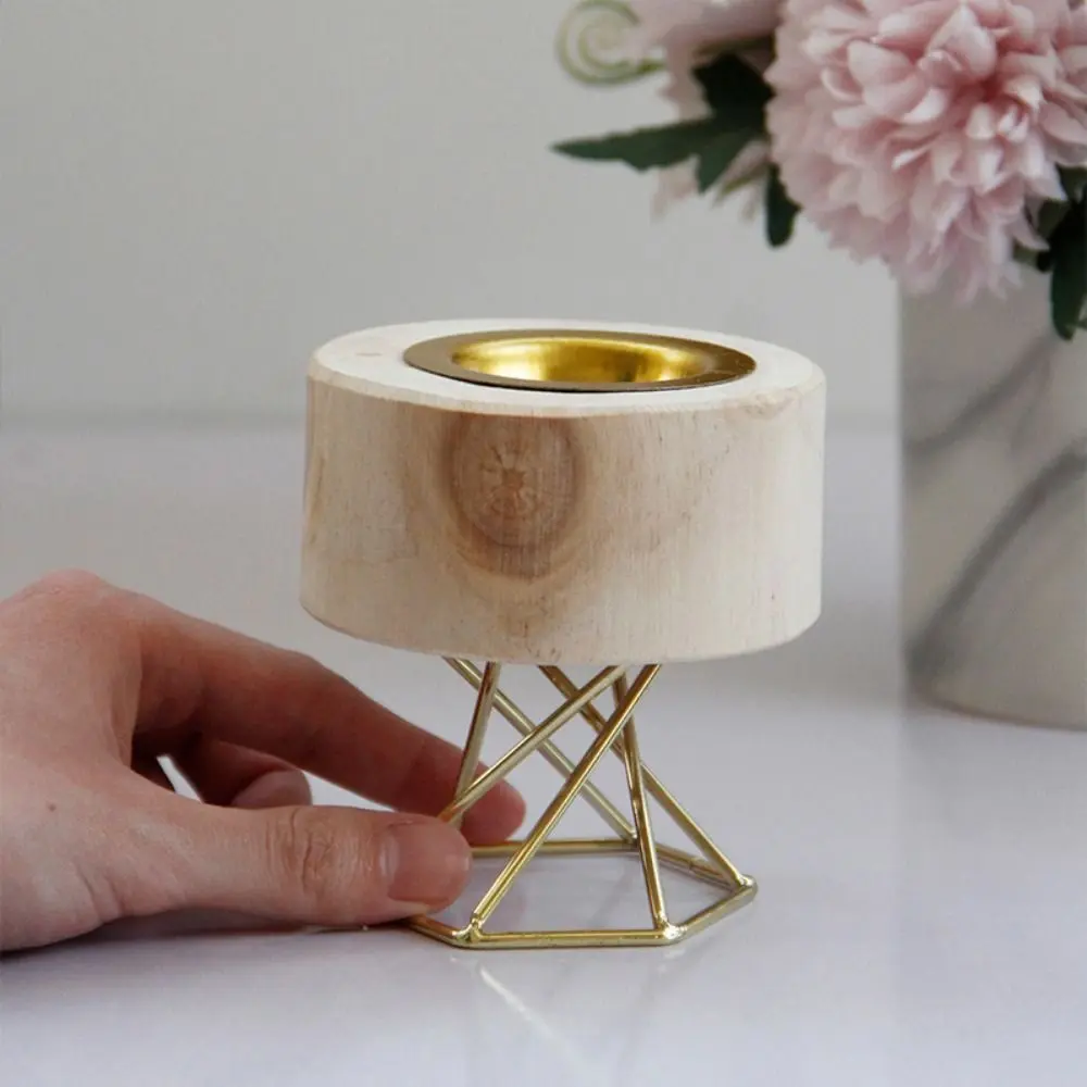 Metal Craft Middle East Incense Holder Hand-held With High Stand Festival Incense Stove Moisture Proof Wood Aromatherapy Stove