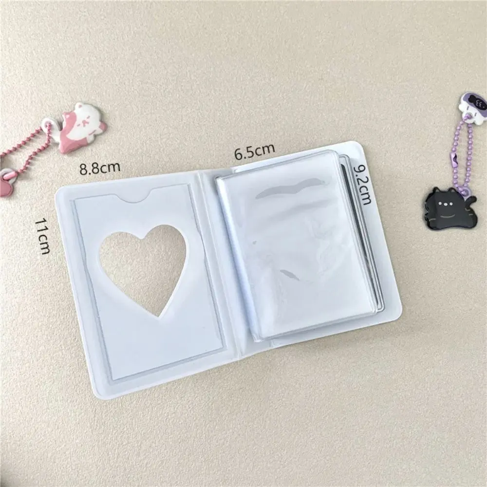 Cute Cartoon Bear Photo Album Ins Waterproof Hollow Picture Storage Case Pastic Anti-scratch Love Heart Photo Album Mini Photo
