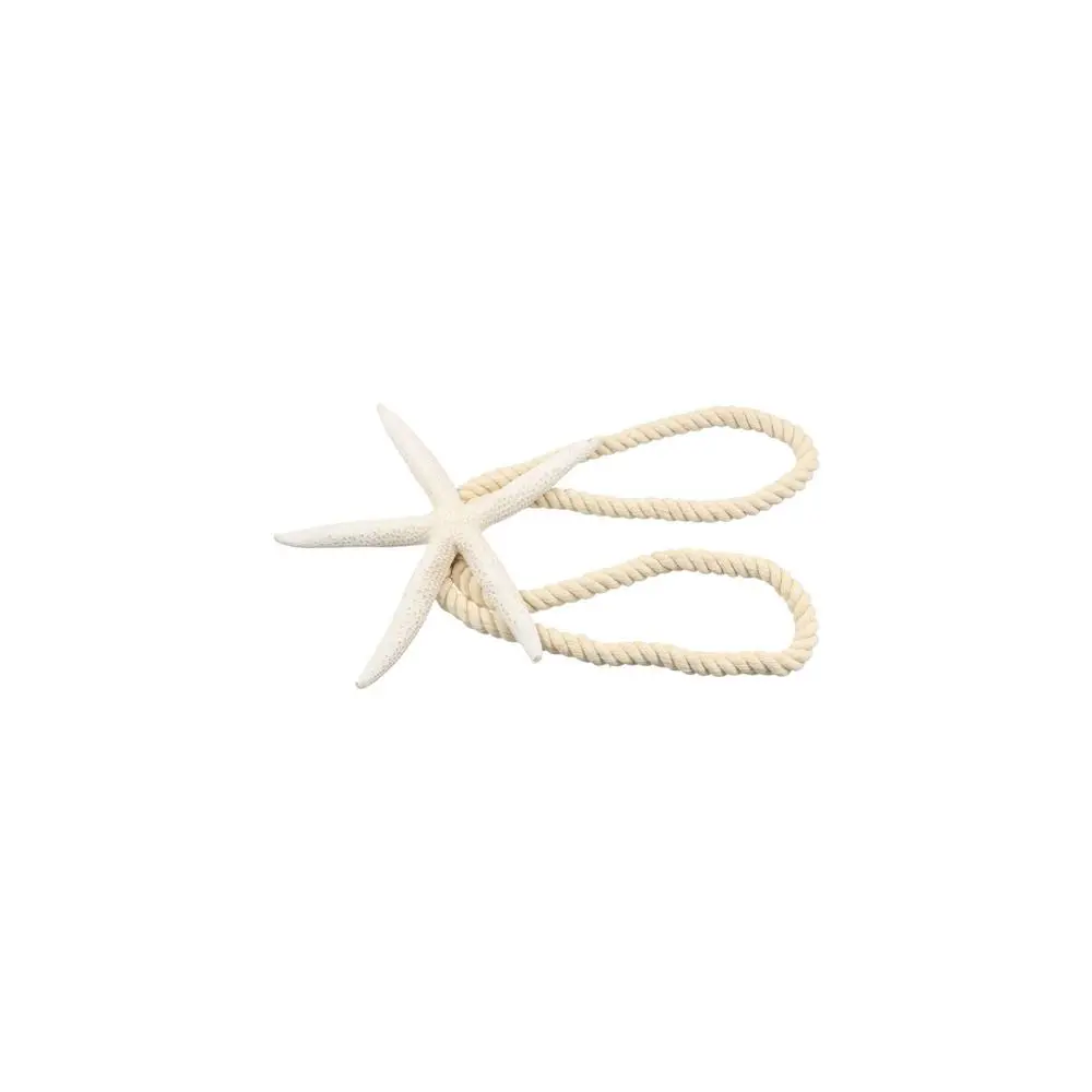 Easy Use Stable Starfish Curtain Tie Rope Natural Starfish Starfish Fixing Curtain Tie Nordic Curtain Buckle Living Room