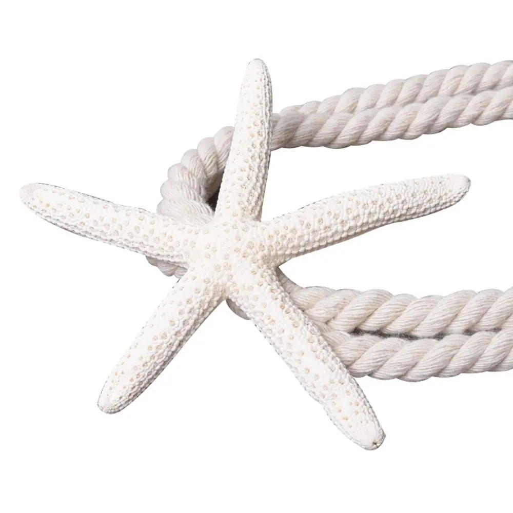 Easy Use Stable Starfish Curtain Tie Rope Natural Starfish Starfish Fixing Curtain Tie Nordic Curtain Buckle Living Room