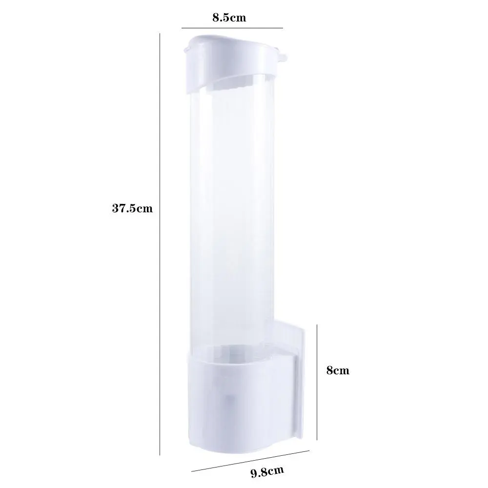 For Water Dispenser For Home Office Automatic Dustproof Wall Mounted Cup Remover Cup Holder Storage Rack Cup Dispenser