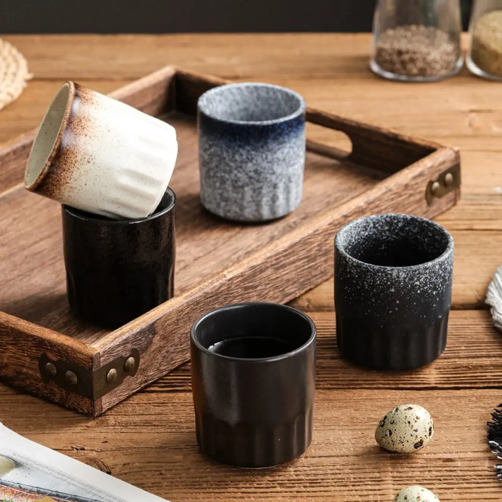 Japanese Style Asian Pottery Handmade Stoneware Ceramic Drinkware Mug Tea Cup Water Cup