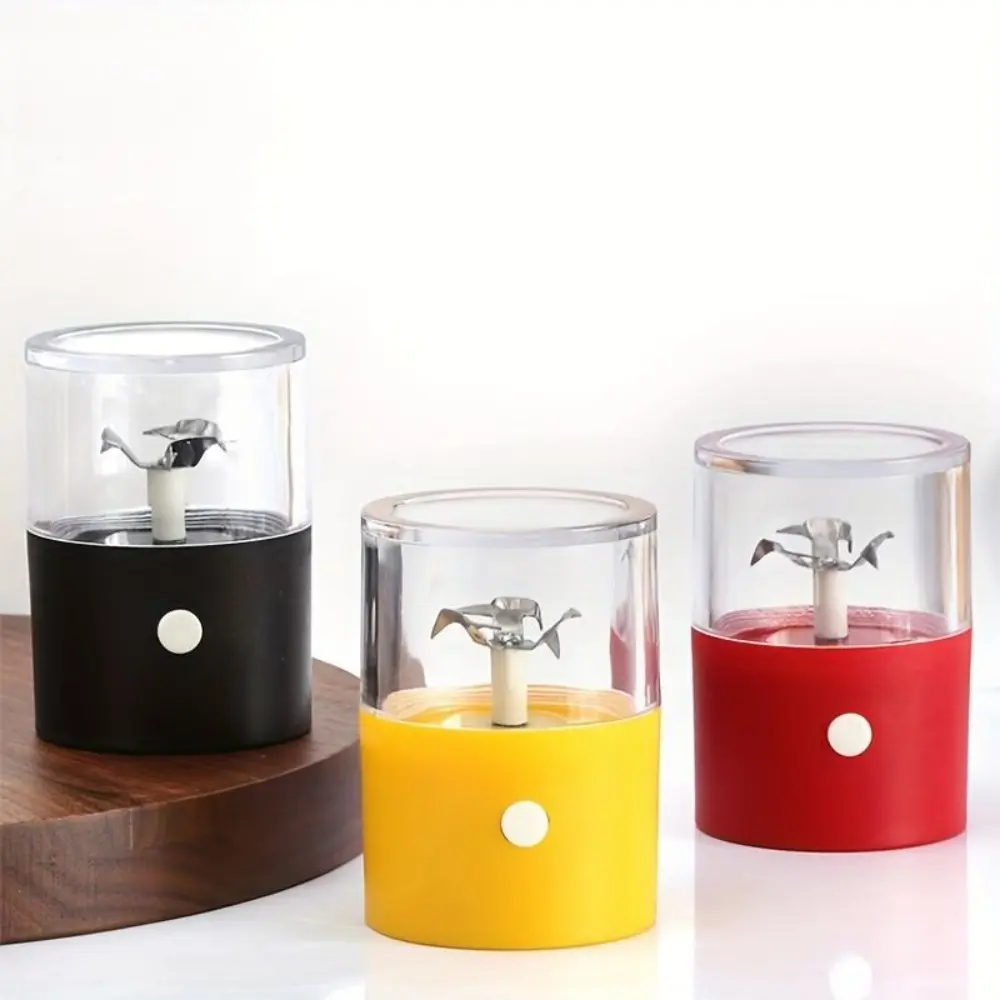 USB Charging Electric Herb Grinder High Hardness Blade Acrylic Herb Crusher Labor-saving Efficient Seasoning Grinder Household