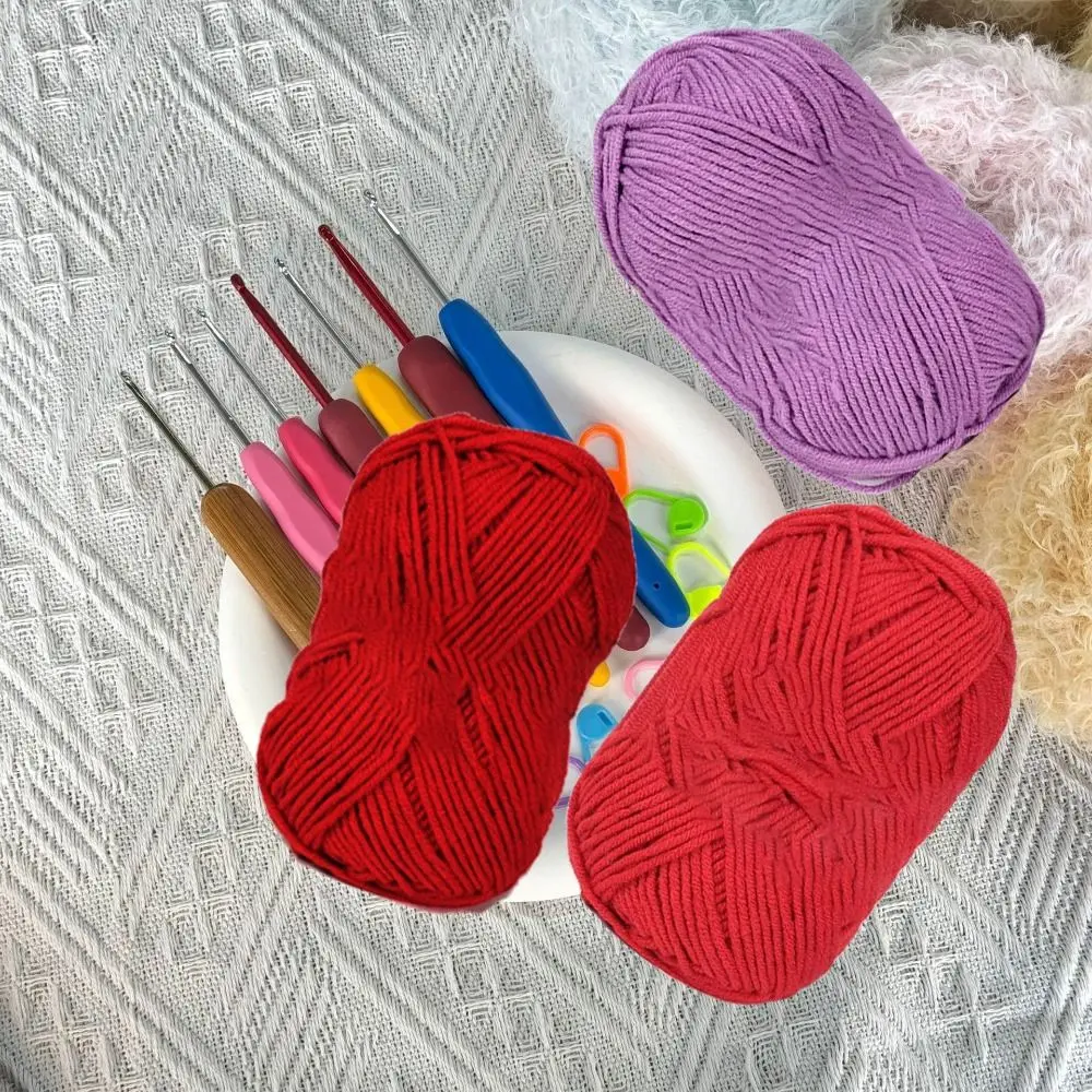 Creative Fashion Rose Bouquet Blanket DIY Craft Handmade Woven Artificial Knitted Blanket Unfinished Material Pack Holiday Gifts