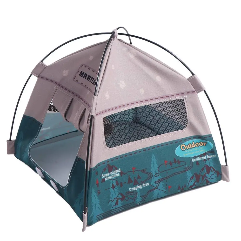 1:12 Scale Camping Tent Model Oxford Cloth Miniature Simulated Outdoor Tent Ob11 Doll Decoration Doll Small Tent Photo Props