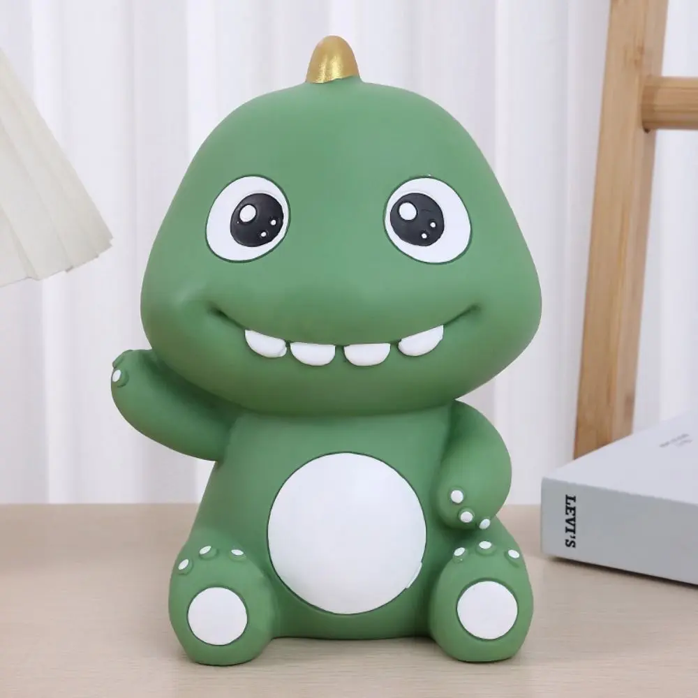 Exquisite Cute Dinosaur Piggy Bank Handmade Anti-fall Dinosaur Saving Bank Waterproof Cartoon Saving Jar Kids