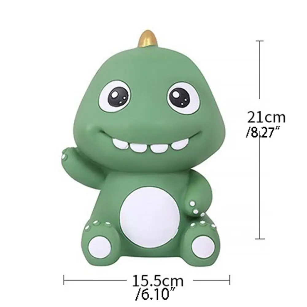 Exquisite Cute Dinosaur Piggy Bank Handmade Anti-fall Dinosaur Saving Bank Waterproof Cartoon Saving Jar Kids