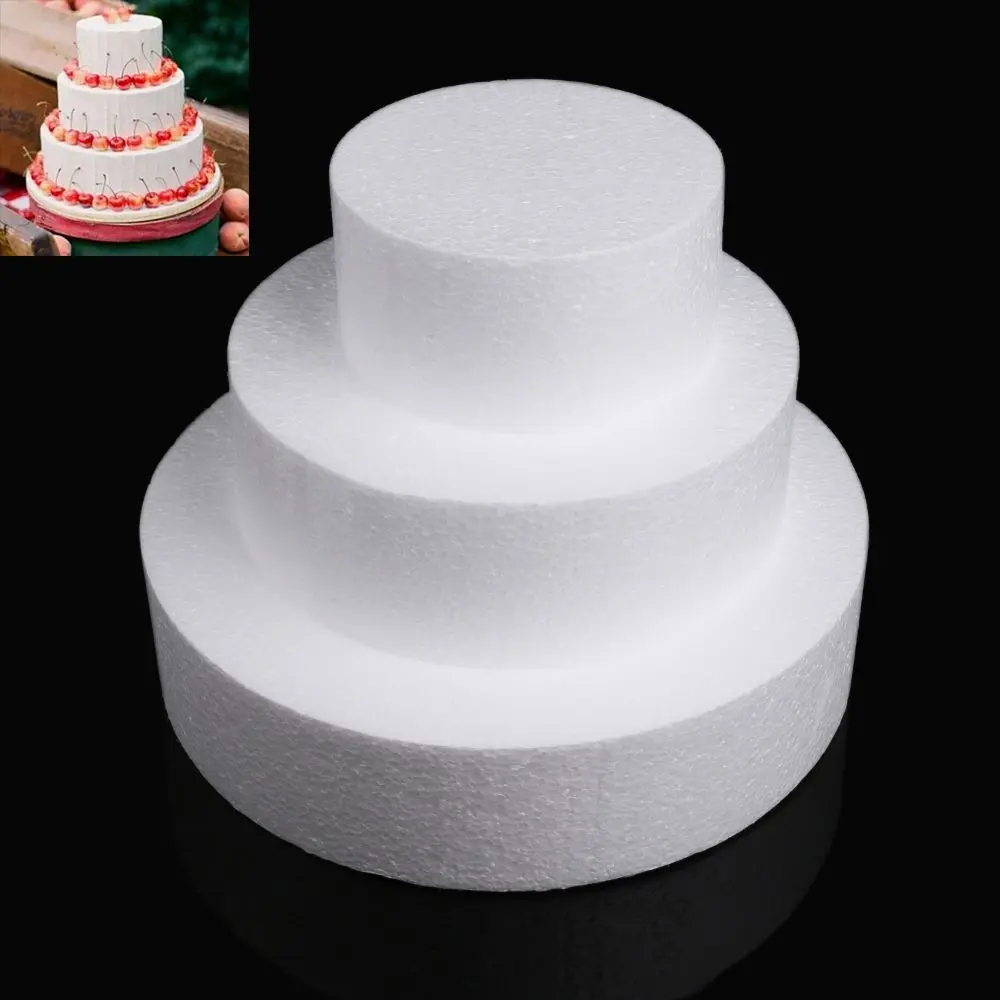 Accessories Wedding Polystyrene Decor Mould Flower Sugarcraft Styrofoam Cake Dummy Modelling Foam