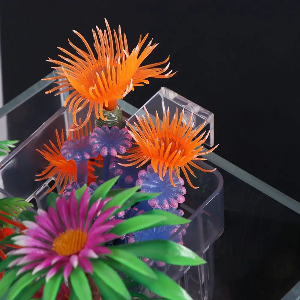 Hanging Aquarium Planting Basket Transparent Plastic Hydroponic Support Cup Household Aquatic Plant Holder For Fish Tank