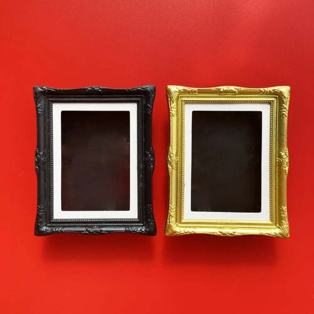 DIY Magnetic Refrigerator Photo Frame Creative Vintage Refrigerator Magnets Desktop Ornament Detachable Painting Picture Frame