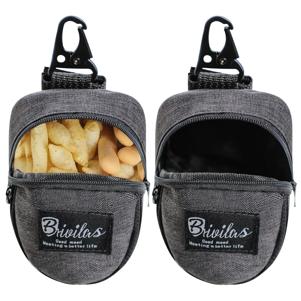 Portable Pet Dog Training Treat Pouch Multifunction Garbage Storage Puppy Snack Reward Waist Bag Durable Dog Poop Dispenser