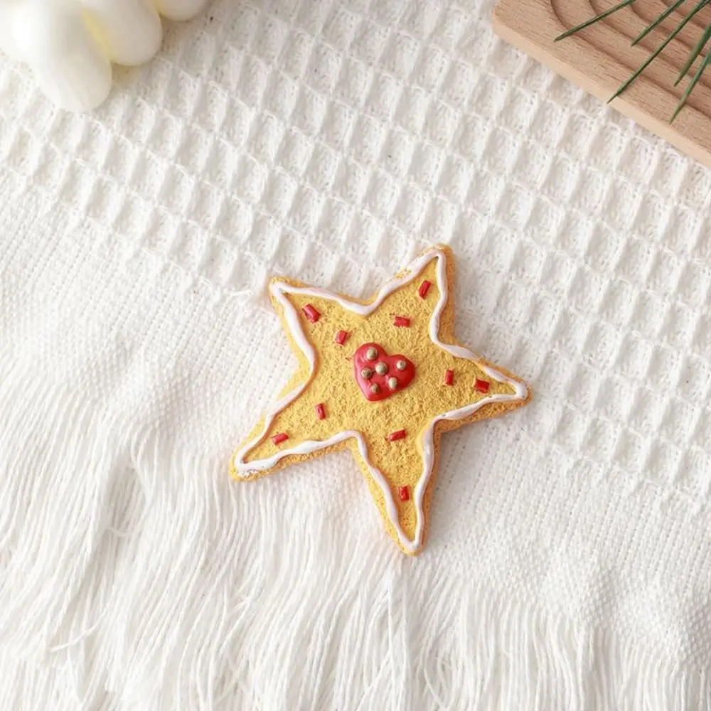 2 Pcs DIY Christmas Fridge Magnets Handmade Waterproof Xmas Refrigerator Sticker Painted Christmas Tree Ornaments New Year