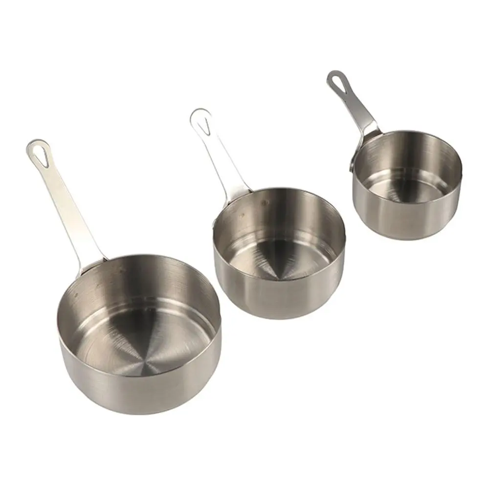 Multifunction Stainless Steel Sauce Cup Non-rust 50/80/100ML Sauce Dipping Bowl with Handle Seasoning Bowl Salad