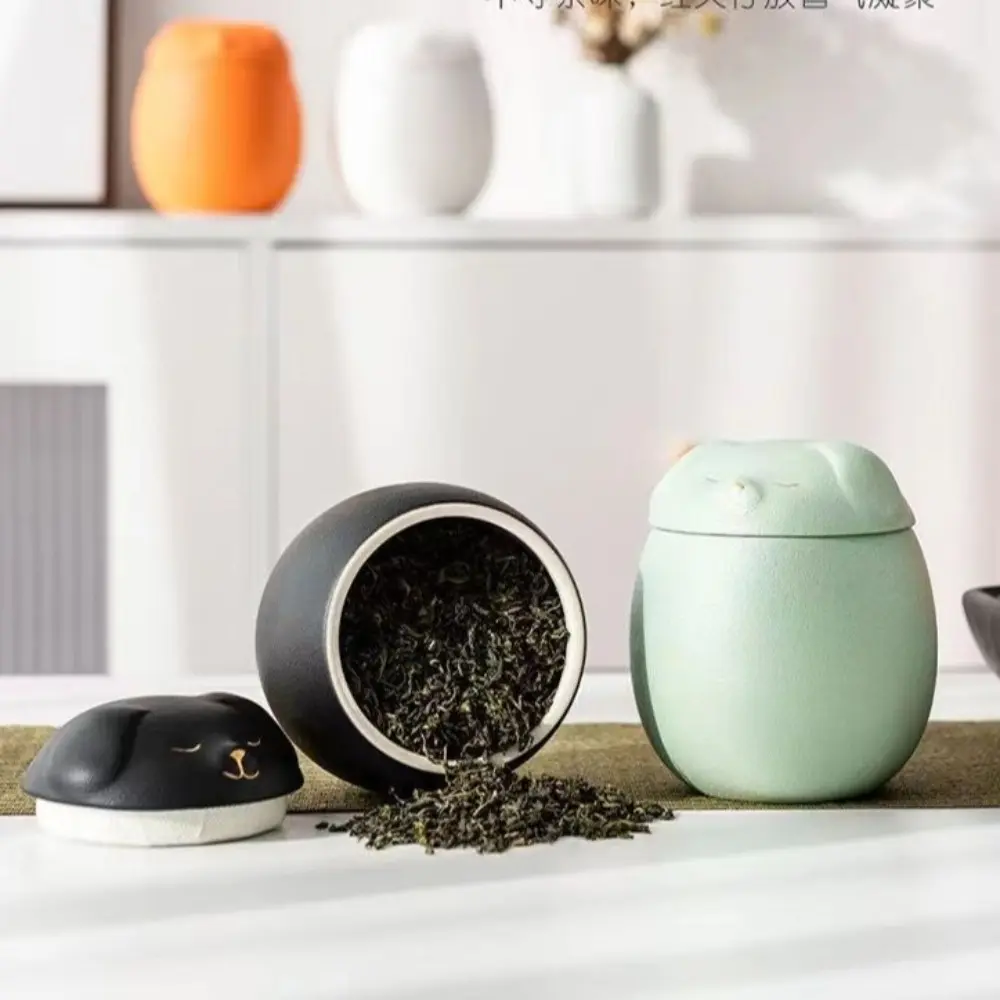 Ceramic Funeral Urn for Pets 200ml Dog/Cat Shape Dog Cat Cremation Urns Moisture Proof Cute Bird Mouse Urn Dog Supplies