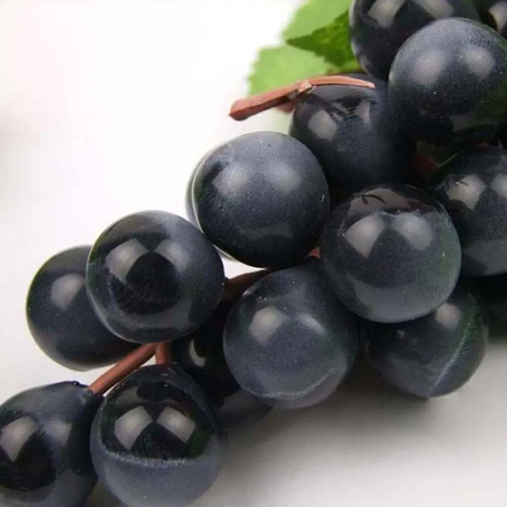 Garden Party Lifelike Decorative Plastic Grapes Simulation Home Decor Artificial Fruit