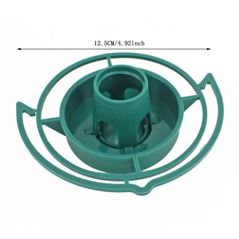 Plastic Bottle Mouth Docking Green Automatic Outdoor Bird Feeder Hanging Feed Bowl Hanging Feeding Tray For Parrot Pigeon