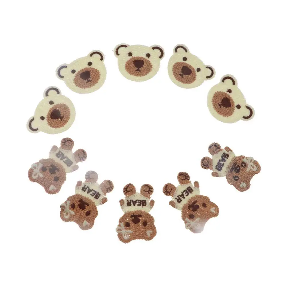 Bag Cute DIY Bear Animal Cartoon Badge Embroidery Stickers Patch Appliques