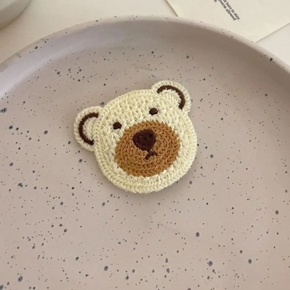 Bag Cute DIY Bear Animal Cartoon Badge Embroidery Stickers Patch Appliques