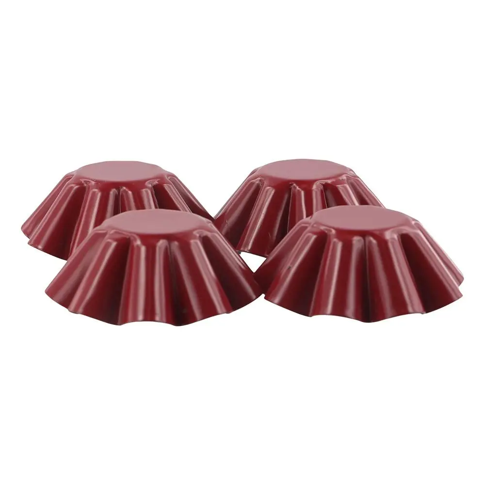 Muffin Cup Carbon Steel Egg Tart Molds Mini Reusable Cake Mold Creative Non-stick Tartlet Baking Mold Home
