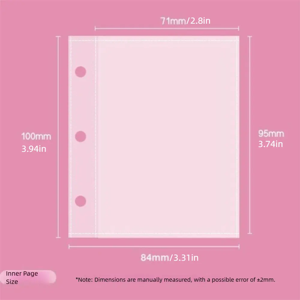 Cross Ribbon Mini Photo Album PU Leather Binder Design Ribbon Bow Photocard Sweet Multi-pockets Picture Case Idol Cards