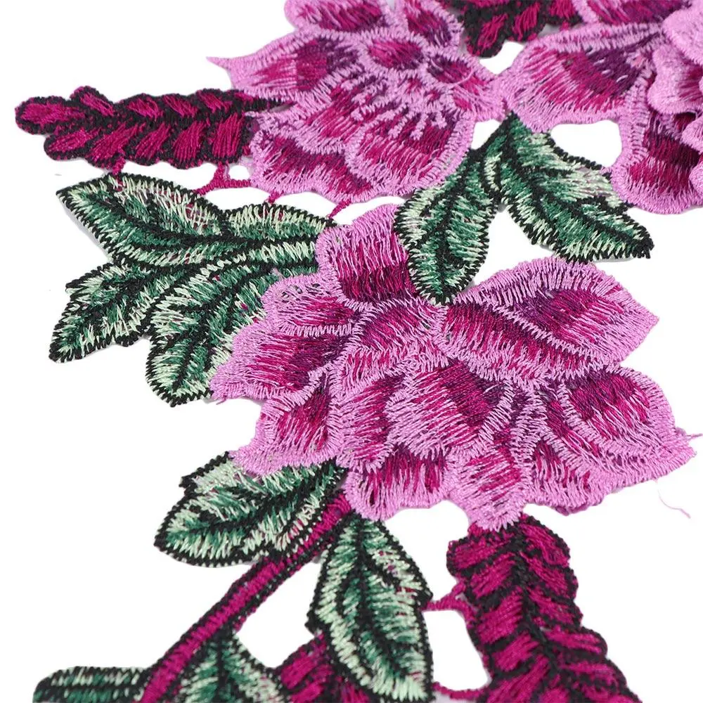 Artistic Exquisite Cheongsam Garment Badge Sewing Trimmings Embroidery Clothes Accessories Patch Applique