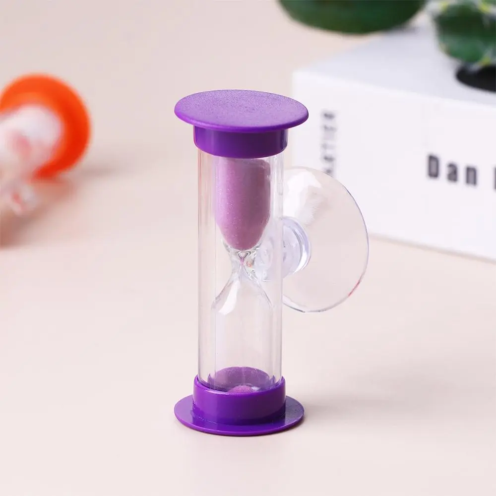 Minute Time reminder Shower Timer Tooth Brushing With Suction Cup Rotatable Desktop Ornament Hourglass Sand Clock Time Funnel