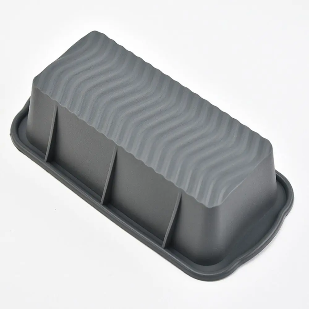 Extra Large Silicone Ice Mold Foldable Non-Stick Large Ice Cube Mold Reusable Anti-slip Handle Ice Blocks Maker Ice Bucket