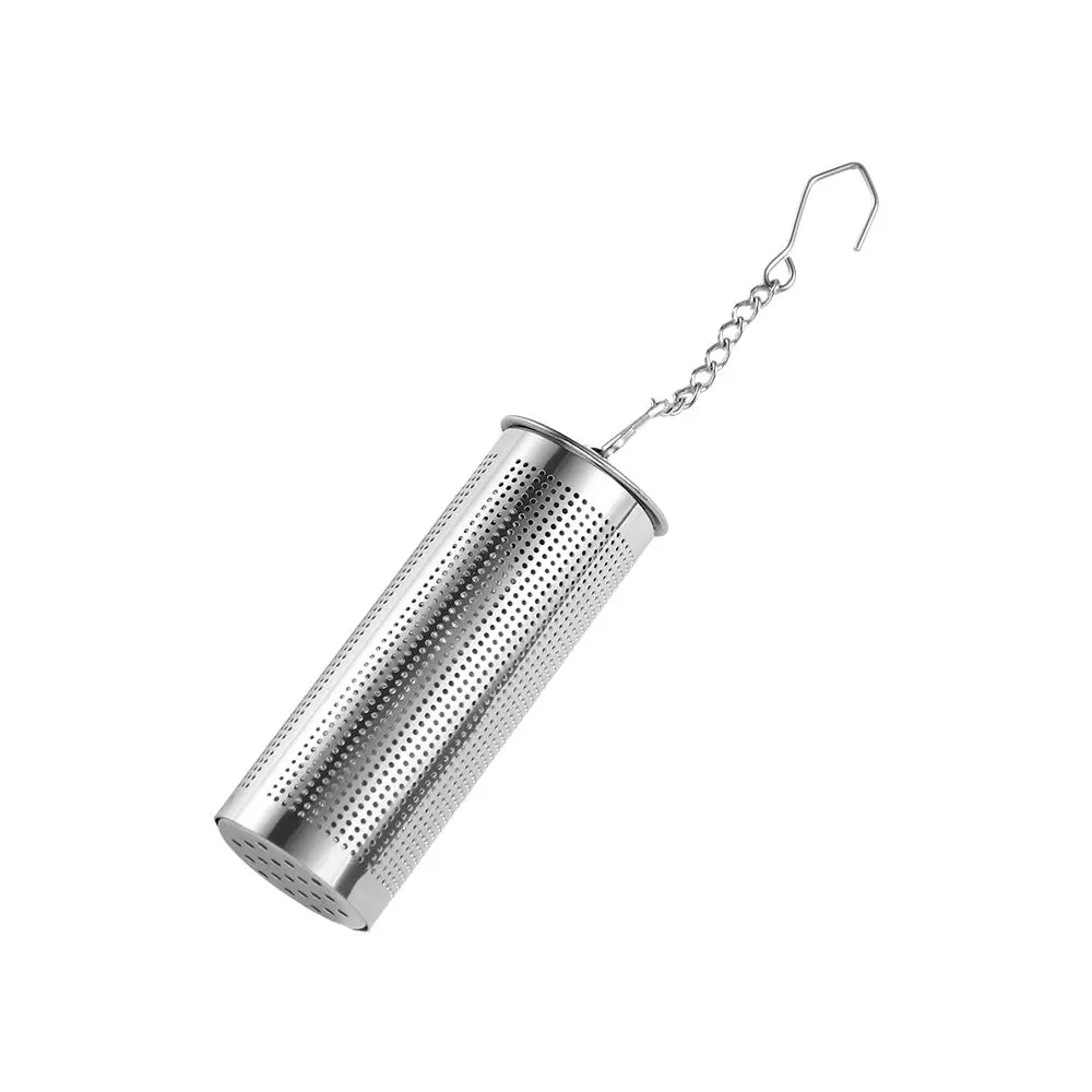 Temperature Resistance Cylindrical Multifunctional Stainless Steel Kitchen Seasoning Filter Tea Leak Tea Infuser Tea Filter