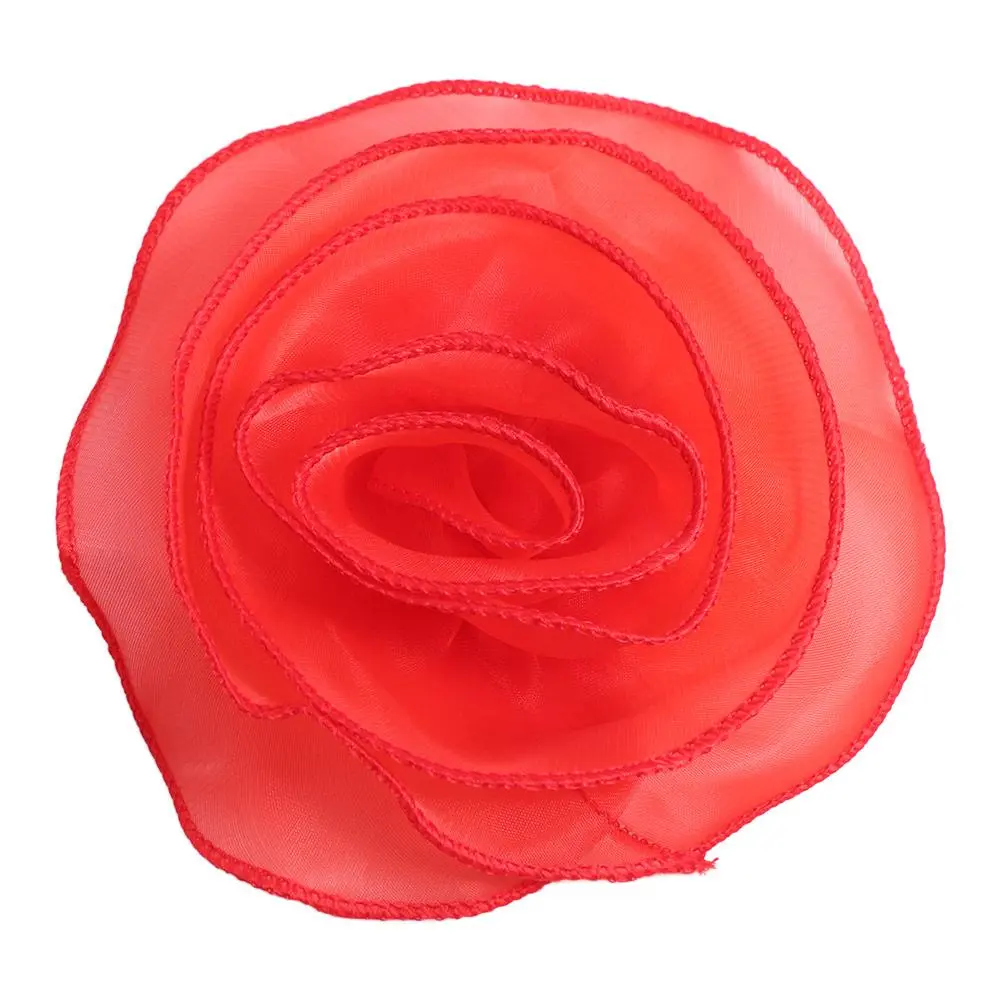DIY Multi-layer Organza Large Flower Patch Chest Flower 3D Clothing Patch Handmade Brooch Accessories Clothes Appliques Sewing