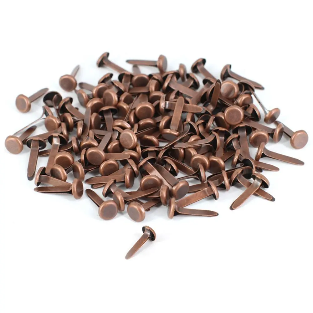 Head Decorative Paper Crafts for Scrapbooking Art Project School Brads Craft Accessory Scrapbooking Supplies Paper Fasteners