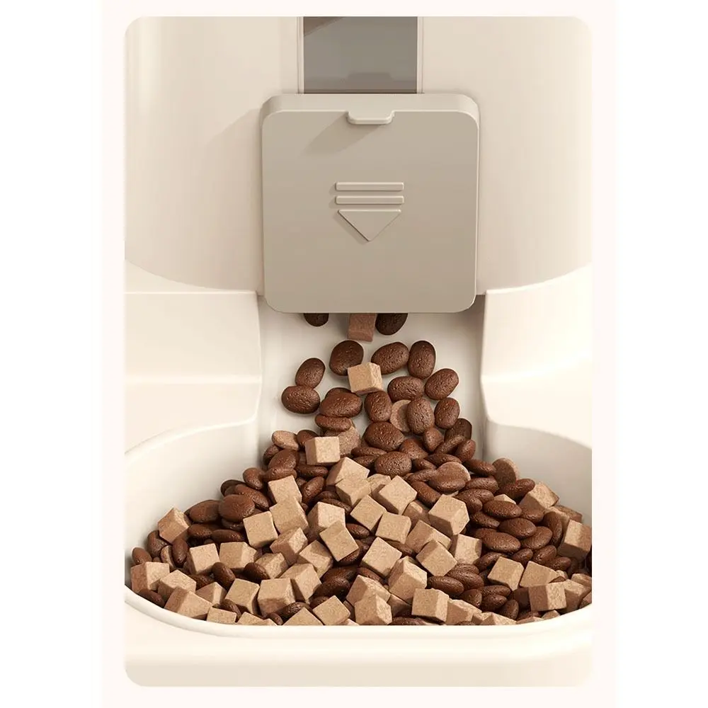 Automatic Automatic Cat Water Feeder With Water Fountain Dry Wet Separation Pet Water Dispenser Detachable Large Capacity