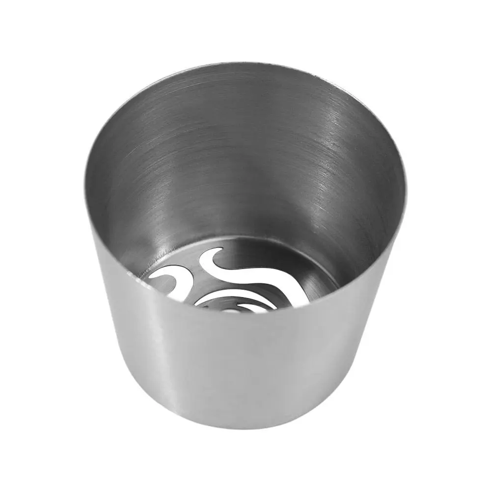 Pleated Large Size Flower Squeeze Mouth Creative Stainless Steel Cream Nozzles Silver DIY Cake Decorating Tips Pastry Tools