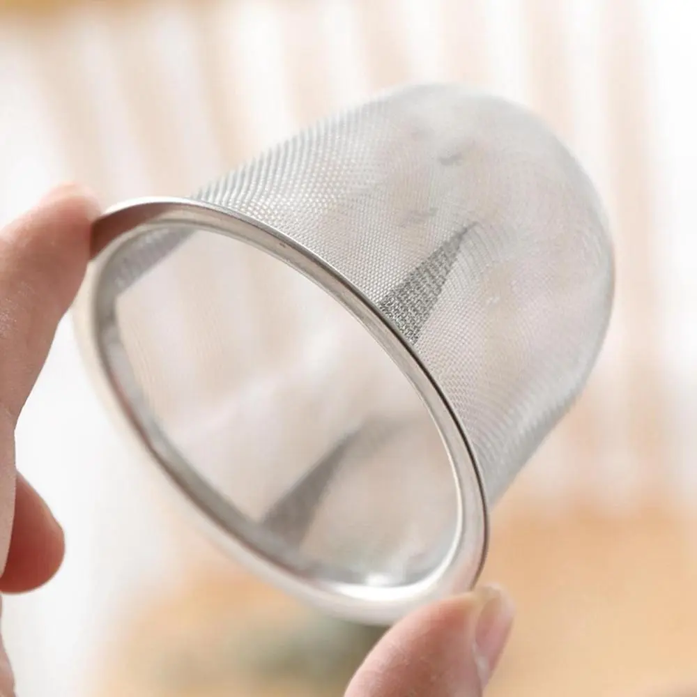 Teapots Diameter 5-9.5CM Reusable Stainless Steel Loose Leaf Tea Herb Strainer Drinkware Tea Infuser Spice Filter