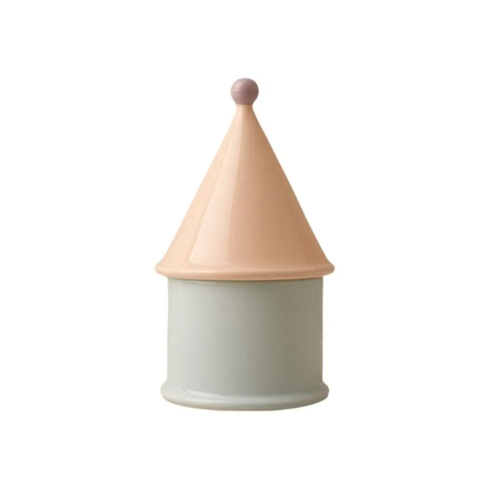Light Luxury Toothpick Box Multi-functional Decorative Floss Cotton Swab Organizer House Shape Ceramic Storage Box Dining Table