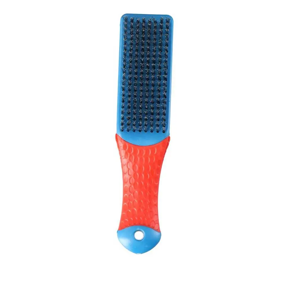 Rust Removal Silicone Handle Wire Brush Metal Professional Steel Brush Not Shed Kitchen