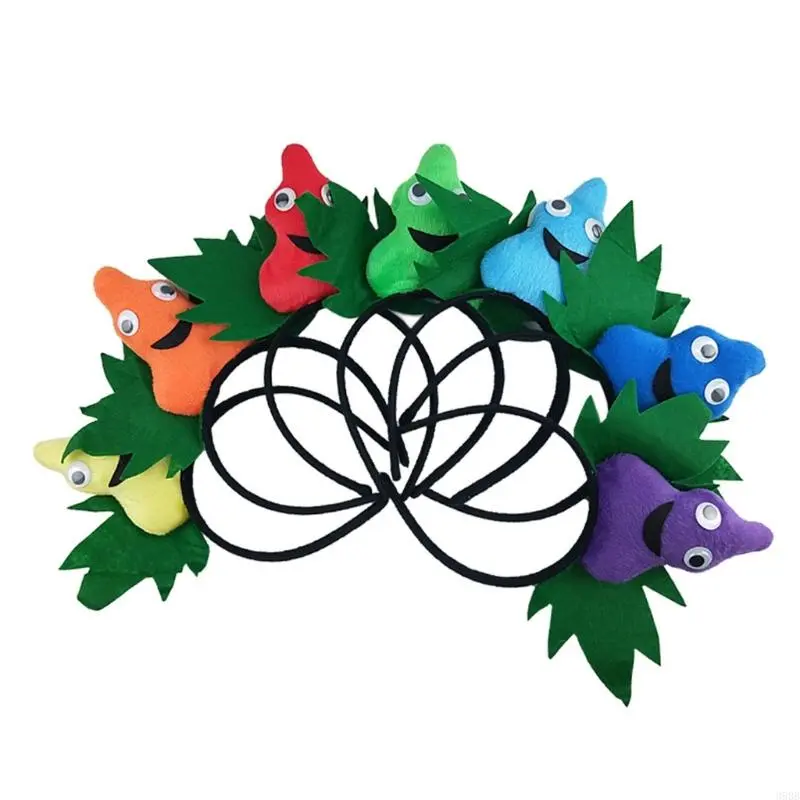 652F Gourd Headbands Cosplay Headwear Hairbands Headwear Makeup Washing Face Hairbands Birthday Party