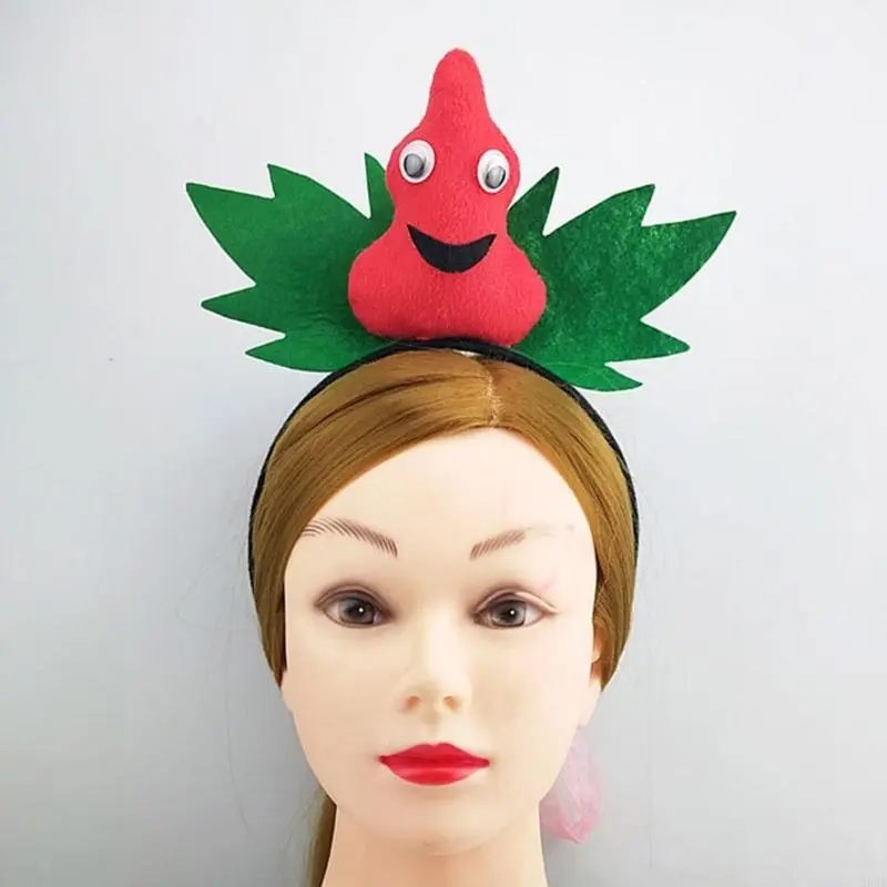 652F Gourd Headbands Cosplay Headwear Hairbands Headwear Makeup Washing Face Hairbands Birthday Party