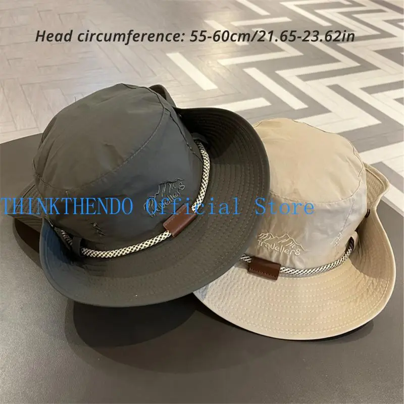 652F Quick Dry Sun Hat Breathable Fisherman Hat Sunshade Caps Sunproof Sunshade for Hiking and Beach Surprise Gift