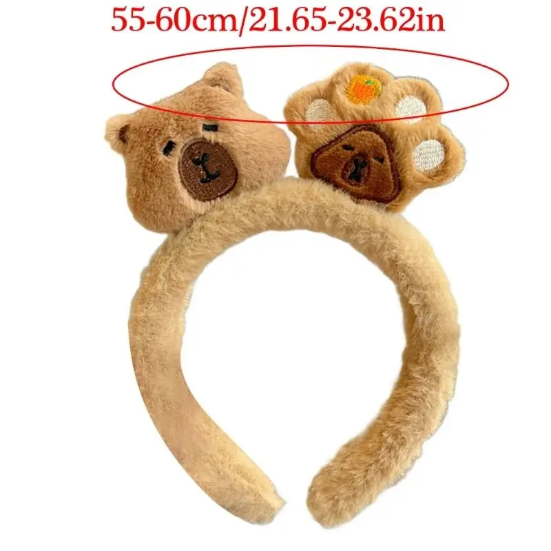 652F Doll Hairbands Adorkable Photo Props Halloween Anime Headbands Party Headpiece Fun Headbands for Music Festivals