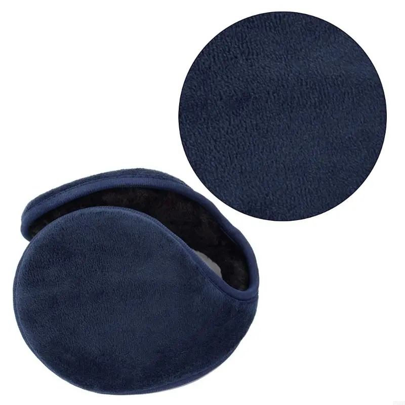 Winter Ear Warmers Behind-the-Head Adjustable Earmuffs Ear Warm Protector Thicken Plush Earmuff Ear Cover