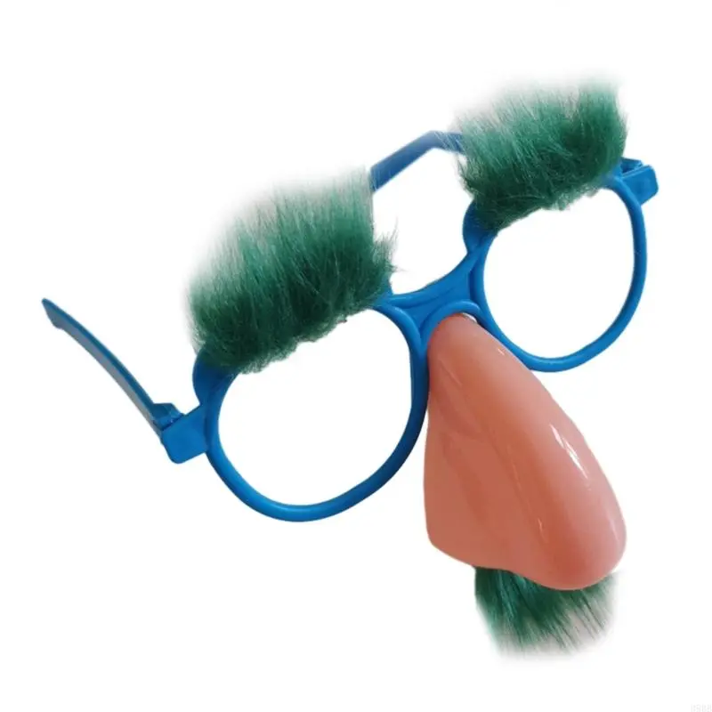 Pretend Glasses with Funny Nose with Eyebrows and Mustache Perfect Party for Costume Halloween Birthday Parties