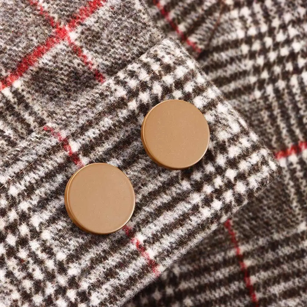DIY White Flat Craft Supplies Diy High-foot Sewing Material Spray Paint Buttons Resin Shank Button Accessories Decorative
