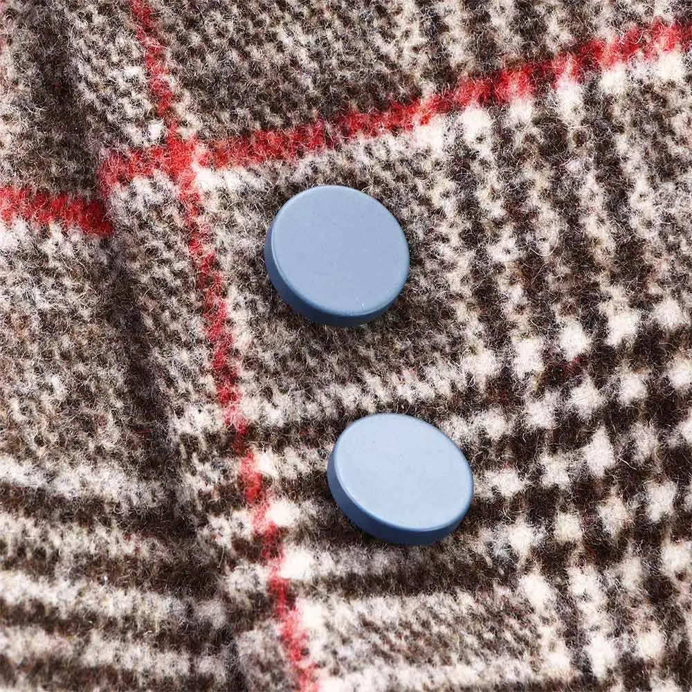 DIY White Flat Craft Supplies Diy High-foot Sewing Material Spray Paint Buttons Resin Shank Button Accessories Decorative