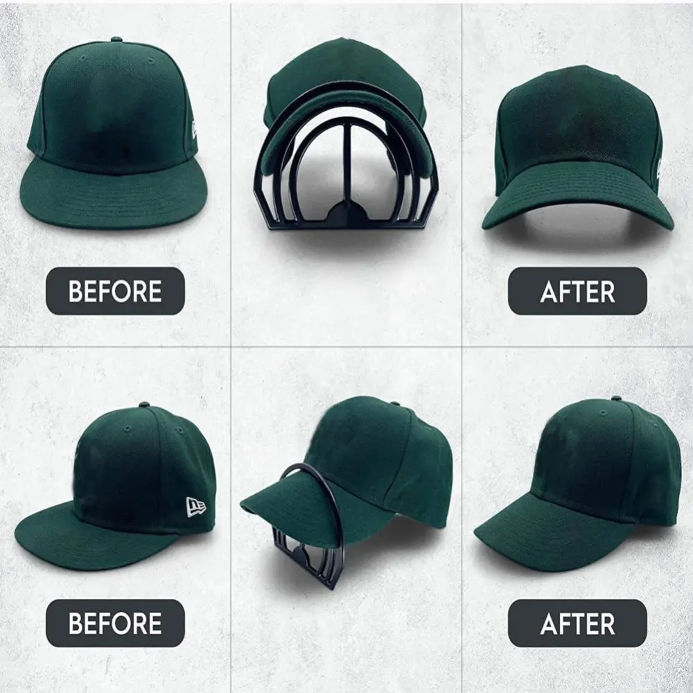 1Pcs Convenient Shaping Dual Slots Design Perfect Baseball Hat Bill Bender Cap Peaks Curving Device Hat Curving Band Hat Shaper