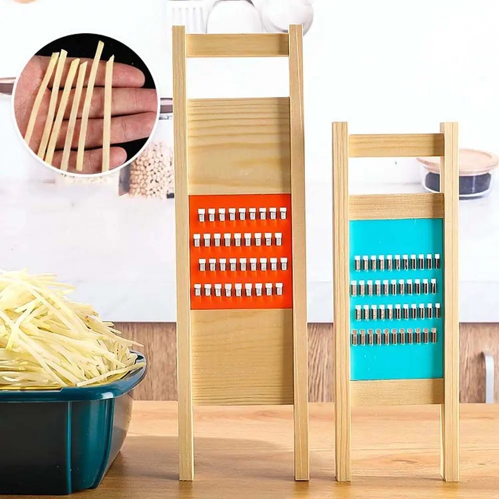 Wooden Hand-held Gadgets Cucumber Fruit Kitchen Tools Cheese Slicer Vegetable Cutter Food Grater Peeler